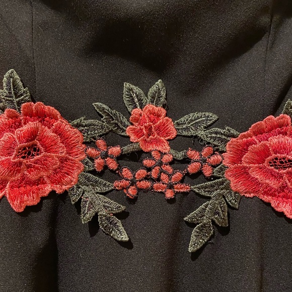 Beautiful Flirty Flounce Hemline Strapless Dress by Rob & Ali - Picture 3 of 9